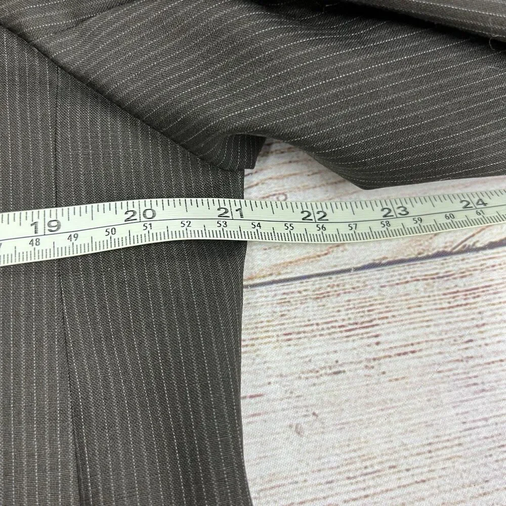 BURBERRY London Blazer Mens Sz 40R 100% Wool USA Woven Sport Coat Preppy Luxury